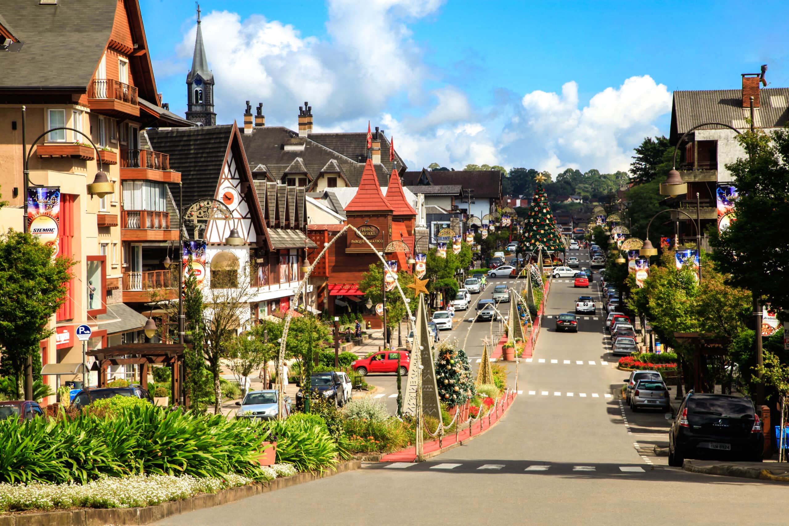 Paisagem de Gramado, destino desta oferta com saída de Porto Velho